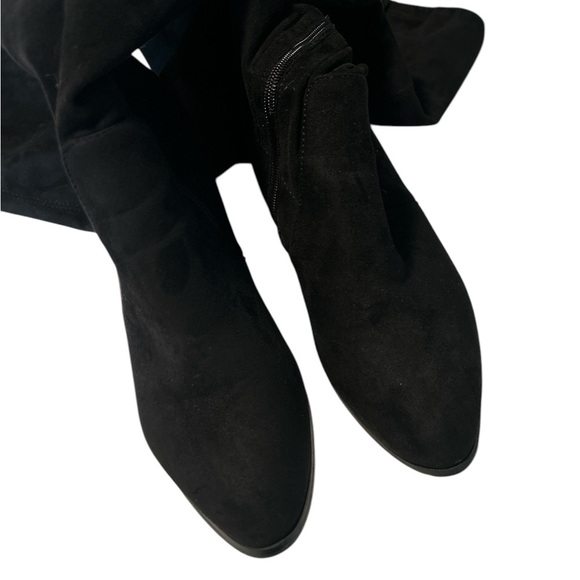Catherine black over the knee boots size 10 - Picture 3 of 8